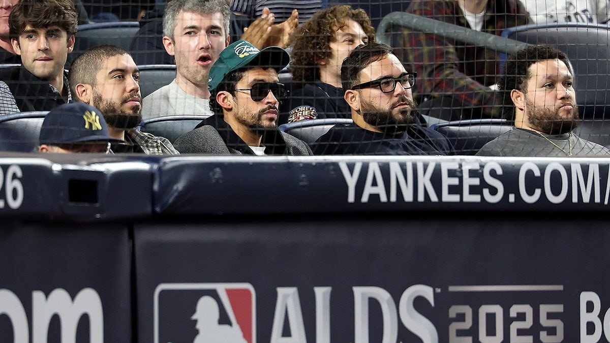 Bad Bunny with his pals