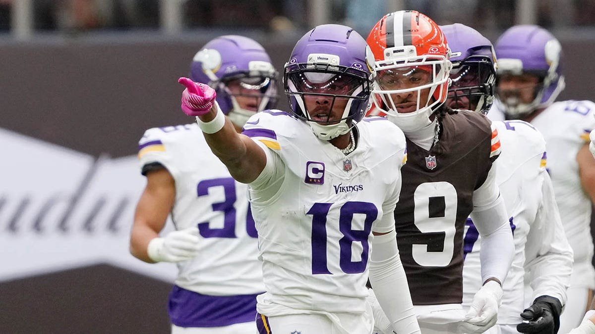 Justin Jefferson points