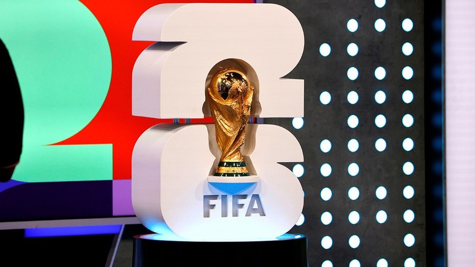 2026 FIFA World Cup official logo and trophy