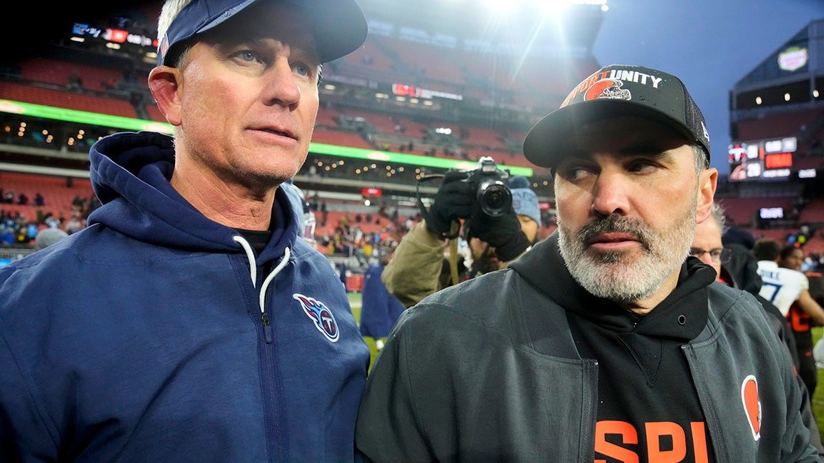 Kevin Stefanski meets with Mike McCoy