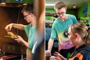 Teen with Tourette’s Syndrome operates restaurant by himself — and the ‘constant activity is better than therapy’