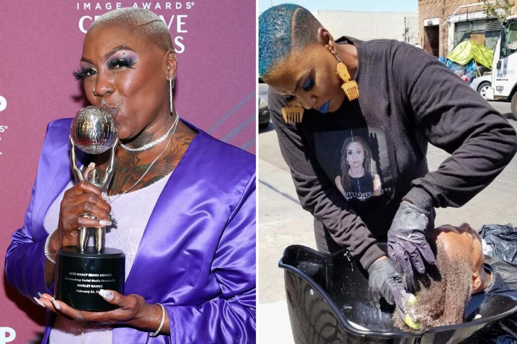 TikTok star Shirley Raines, known for bringing meals to people on Skid Row, dies at 58