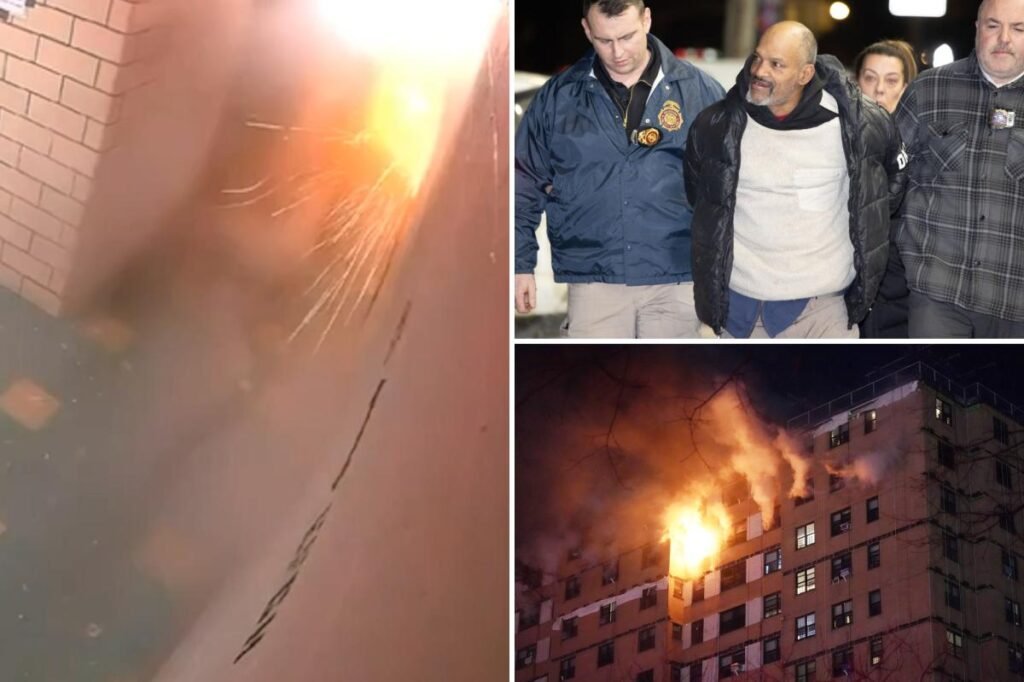 Video shows deadly explosion after maniac stole stove from ‘baby mama’s’ NYC apartment to sell ‘for a gram of crack’