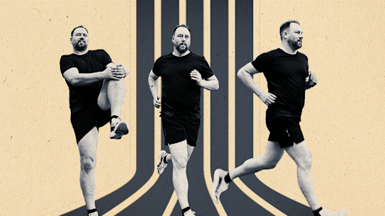Konrad Marshall ran every day for a year.