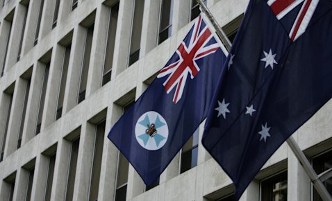 The Queensland flag will stay as is... for now.