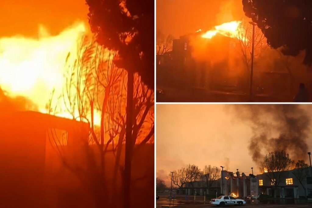 Historic Jewish temple destroyed in LA wildfire sues electric company SoCal Edison for sparking devastating blaze