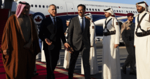 Canada talks trade with Qatar as Carney touches down in Doha