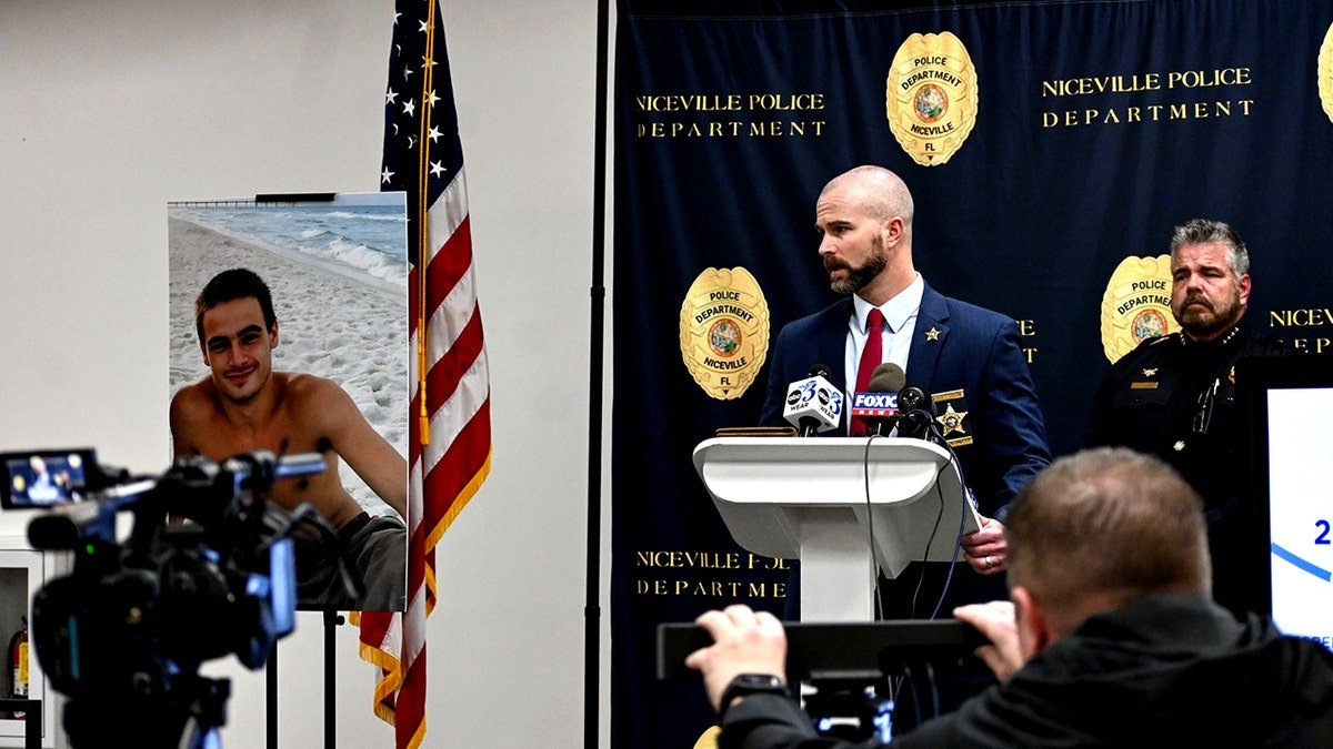 law enforcement press conference