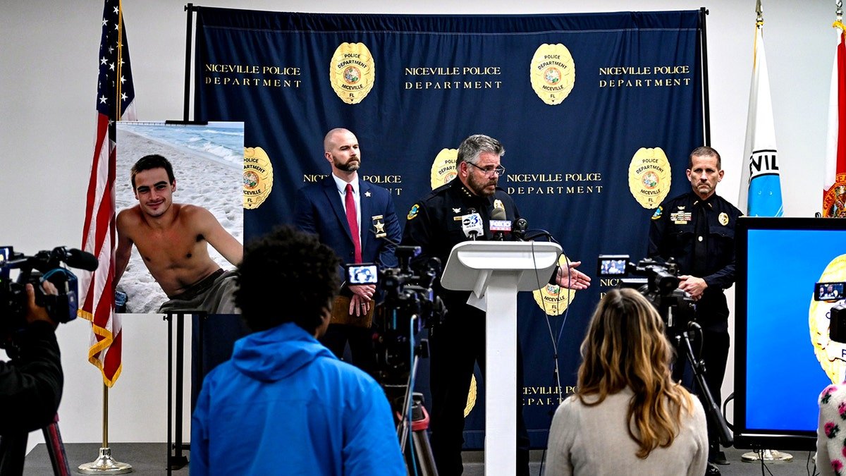 law enforcement press conference