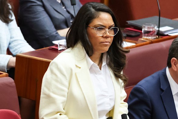 Northern Territory senator Jacinta Nampijinpa Price.
