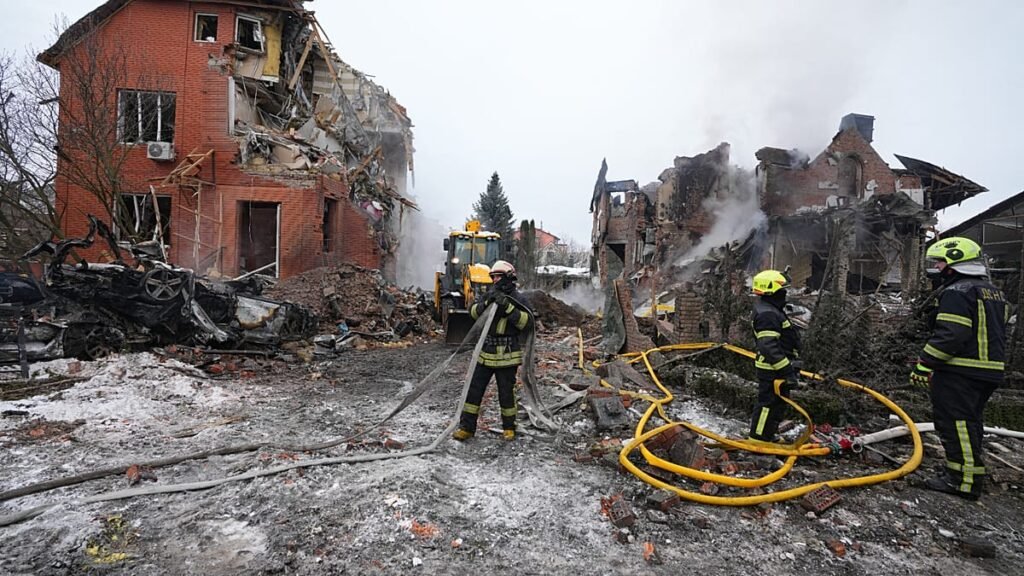 One dead as Russia launches 50 missiles in overnight attacks