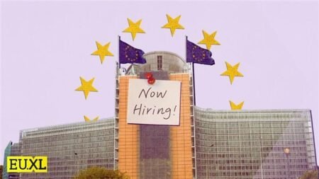 The EU offers a €6,000 salary and a lifelong job, but only 3% will get in