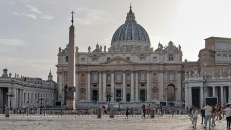 Fancy pizza with a view when visiting the Vatican?