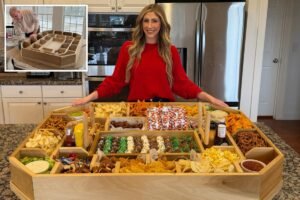 Exclusive | Influencer goes viral for massive,  ‘insane’ Super Bowl snack stadium