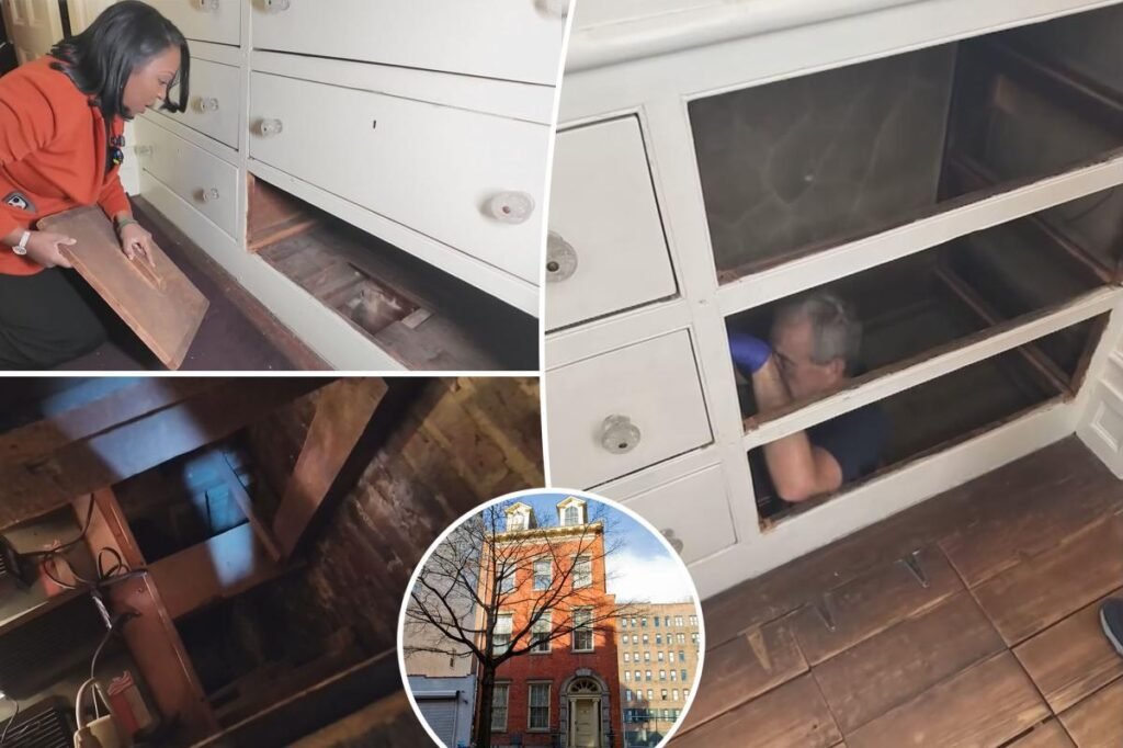 ‘Completely invisible’ secret passageway linked to Underground Railroad discovered hidden in Manhattan home