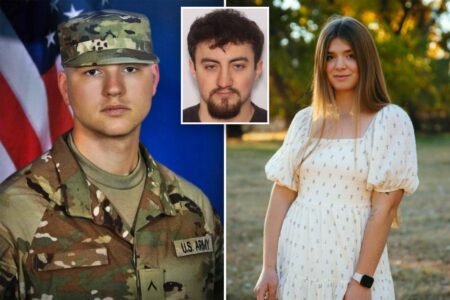 Ukrainian refugee and her soldier boyfriend shot dead in bed allegedly by jealous ex