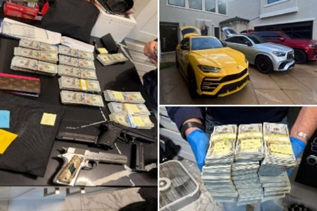 Supercars, 0,000 and three guns: LAPD busts wild M cargo theft ring Supercars, 0,000 and three guns: LAPD busts wild M cargo theft ring