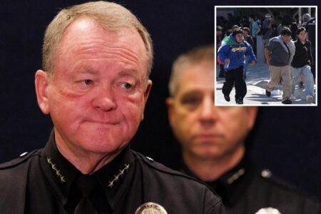 Anti-ICE rioters came prepared with frozen water bottles to hurt officers: LAPD