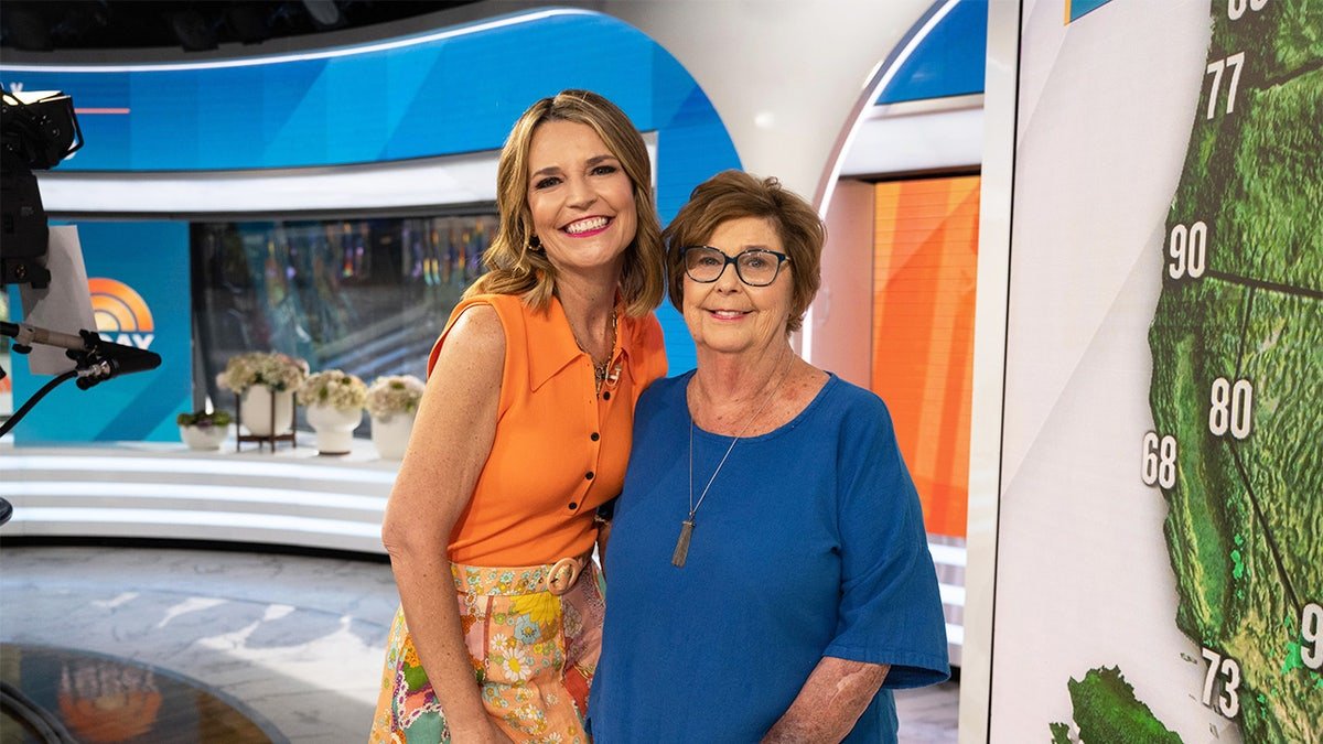 Savannah Guthrie and mother Nancy Guthrie