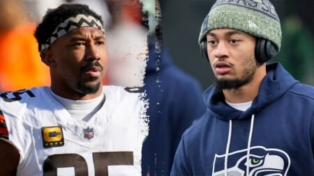 Browns’ Myles Garrett, Seahawks’ Jaxon Smith-Njigba take home top honors