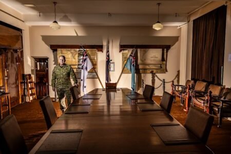 Inside Melbourne’s WWII War Cabinet Room ahead of proposed sale