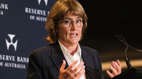 RBA governor Michele Bullock.