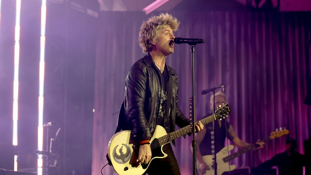 Green Day frontman tells ICE agents to ‘quit that s—-y job’ at Super Bowl party performance