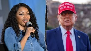 Jasmine Crockett’s vulgar 6-word message for Trump in Epstein probe