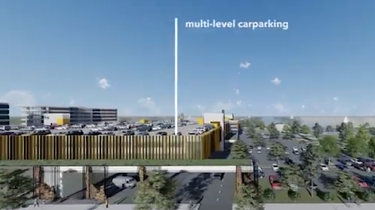 Renders of the Redland Bay Priority Development Area plan. 