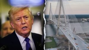 Trump says he will block US-Canada Bridge unless Canada negotiates on trade