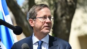 Israeli president faces protests in final leg of controversial trip