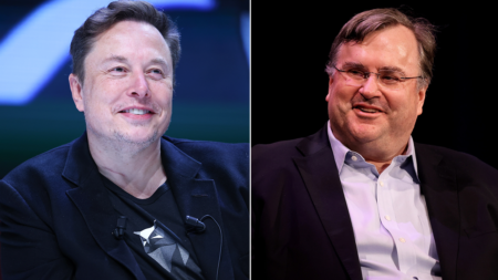 Tech titans Elon Musk and Reid Hoffman attack each other over latest Epstein emails