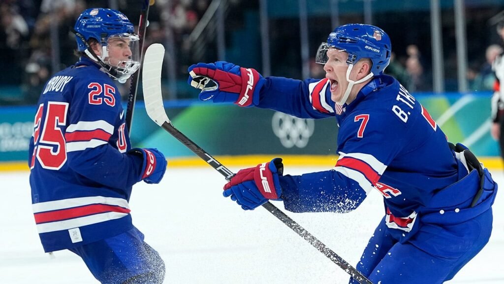 US hockey team storms back from early deficit to crush Denmark in dominant performance