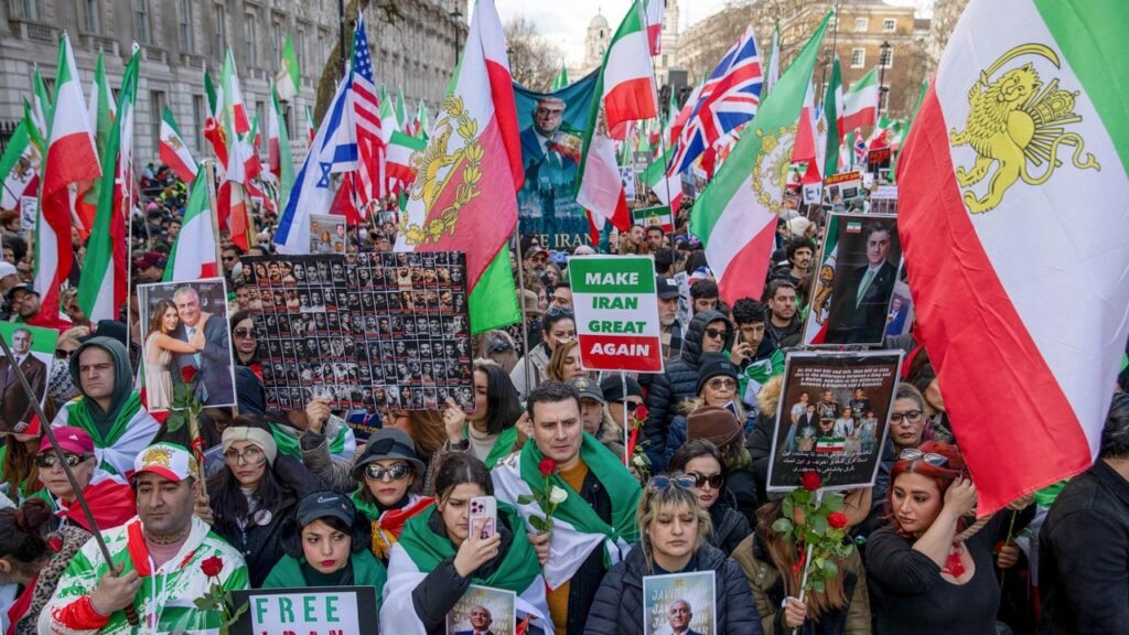 Global protests call for Iran regime change in major cities worldwide after bloody crackdown