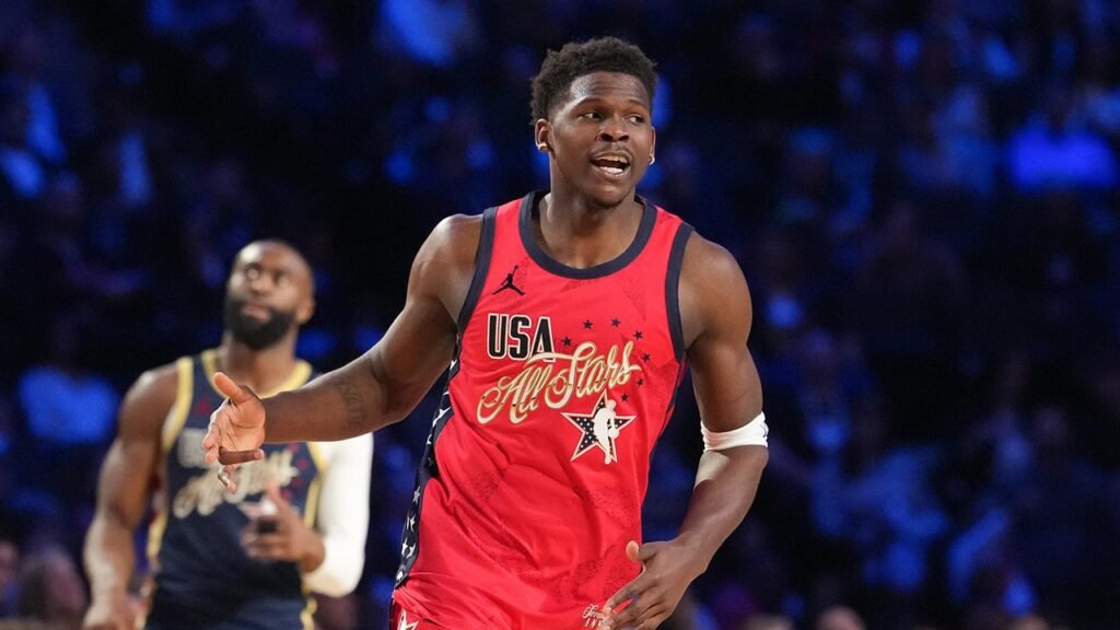 Anthony Edwards leads Team Stars, earns MVP in revamped NBA All-Star Game format Anthony Edwards leads Team Stars, earns MVP in revamped NBA All-Star Game format