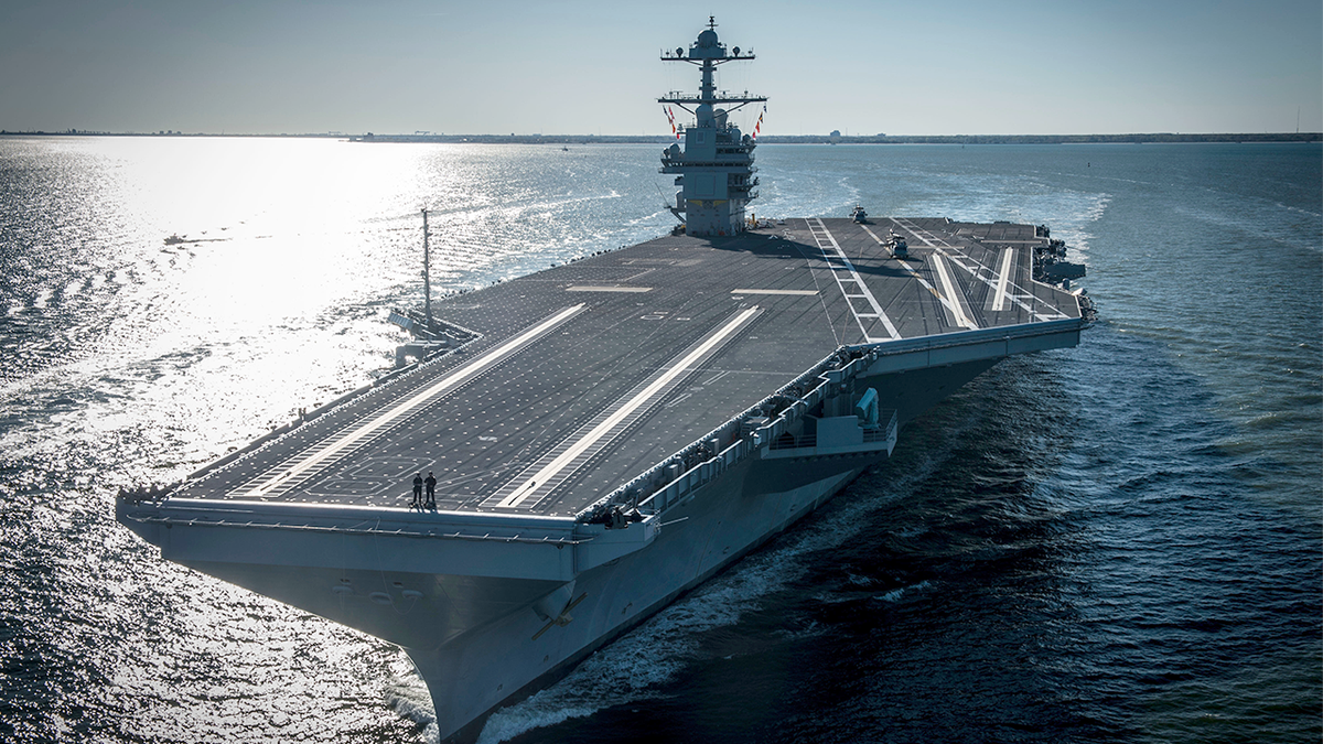 USS Gerald R. Ford aircraft carrier