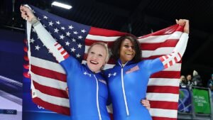 Kaillie Armbruster Humphries, Jasmine Jones secure bronze in two-woman bobsled for Team USA