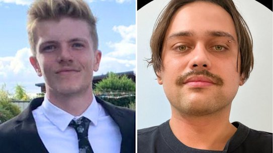 Daniel Stevens, left, and Gerard Andrews.