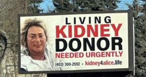 Calgary family uses billboard in plea to find a kidney donor