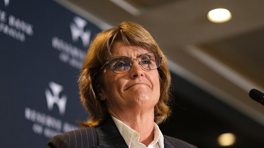Reserve Bank Governor Michele Bullock