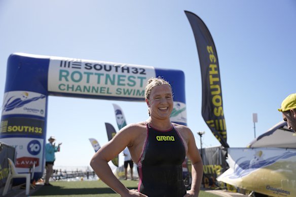 Bianca Monaco was the fastest woman to complete a solo crossing last year.