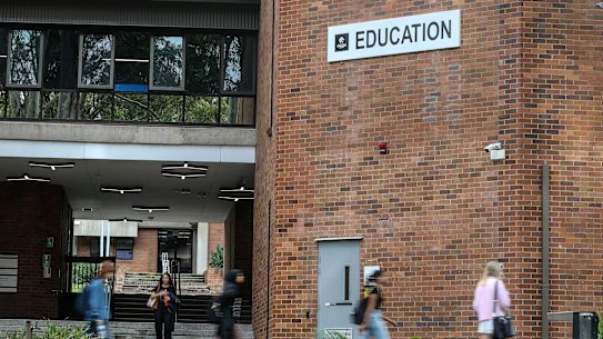 The lowest ATAR was in the 50s to study teaching at Charles Sturt, the University of Newcastle and Australian Catholic University.