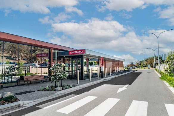 Albury Wodonga Health’s new emergency department.
