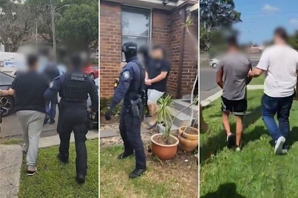 Several teens were arrested on Friday over the violent incidents allegedly targeting former NRL star Matt Utai’s son Iziah.
