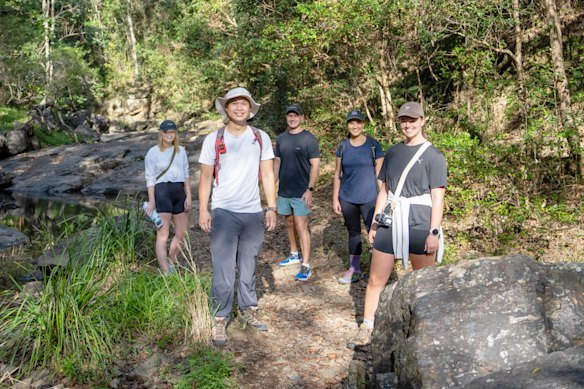 Sian Anstis (right) launched Hike Club Social to help people make new connections, without the bars.