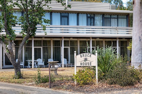 Bruck House, which is part of the Boyd-designed enclave in Wangaratta. 