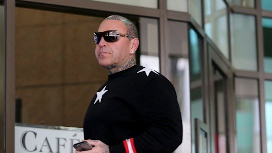 The court heard Toby Mitchell made off with drugs without paying for them.