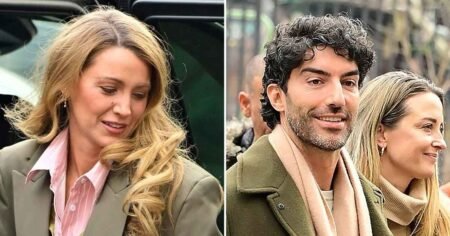 Blake Lively Arrives Solo, Justin Baldoni Brings Wife Emily to Settlement Conference in New York City Court