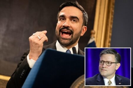 House Speaker Mike Johnson slams Mamdani’s politicized health department over ‘global oppression’ group