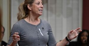 Quebec politician praised for speaking openly about menopause symptom in legislature Quebec politician praised for speaking openly about menopause symptom in legislature